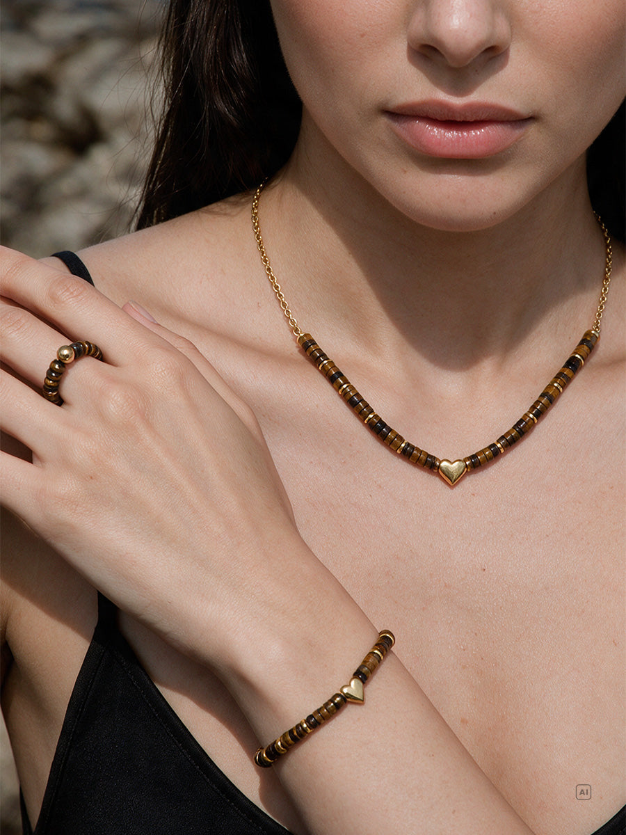 Classic Tiger's Eye Mark Ring