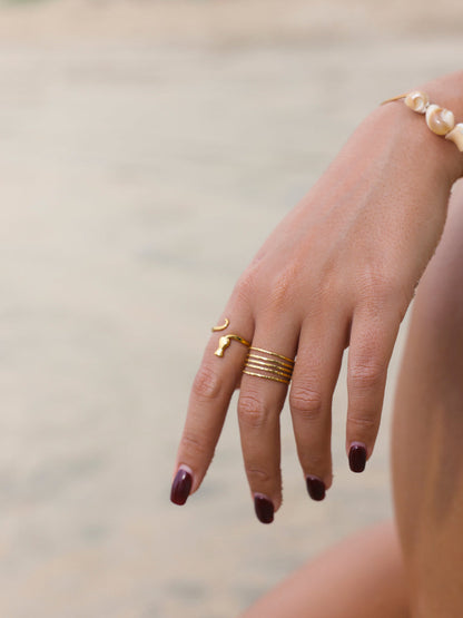 Playful Cat Ring