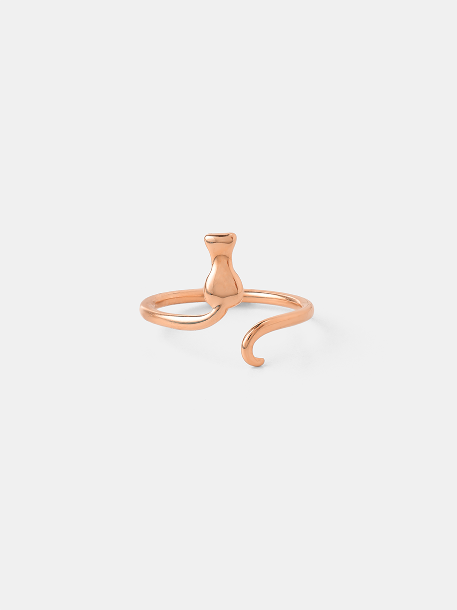 Playful Cat Ring