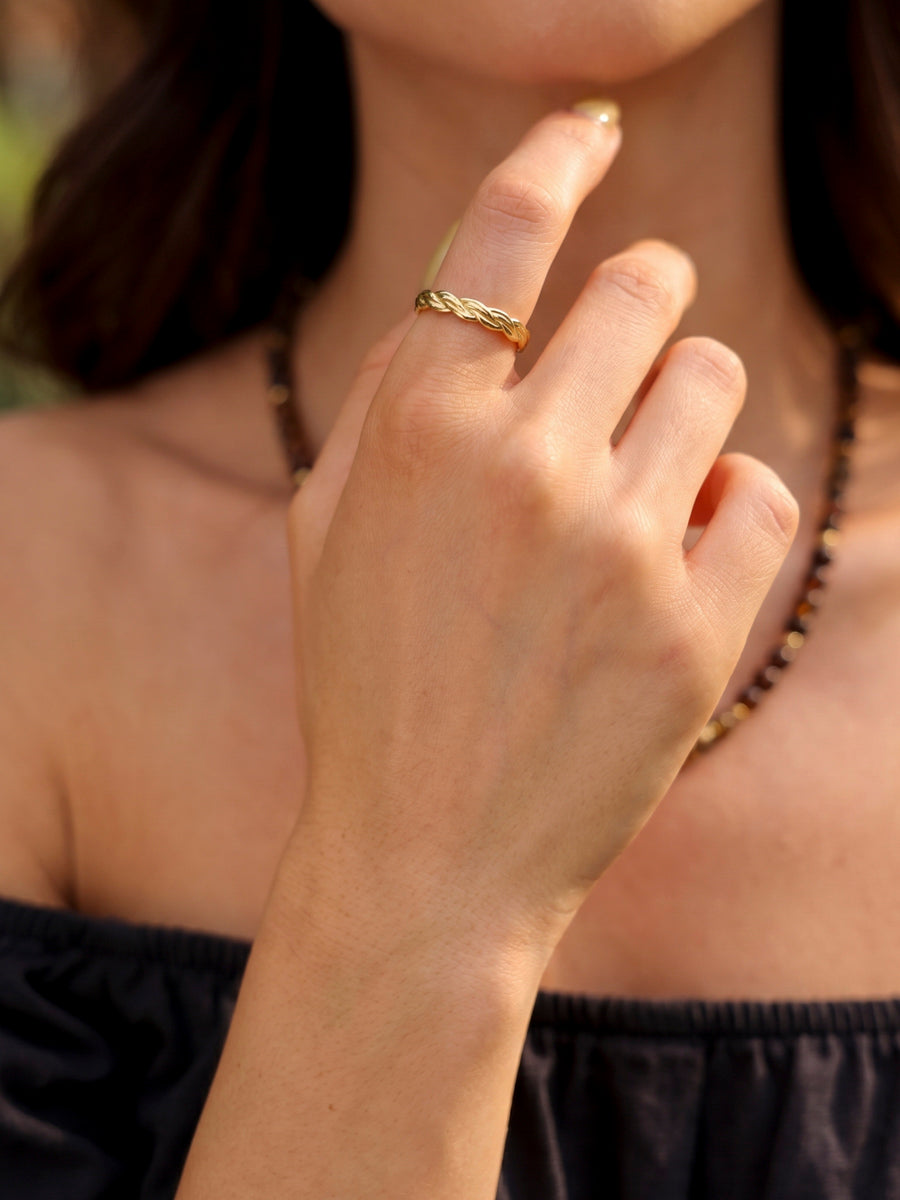 Textured Harmony Ring