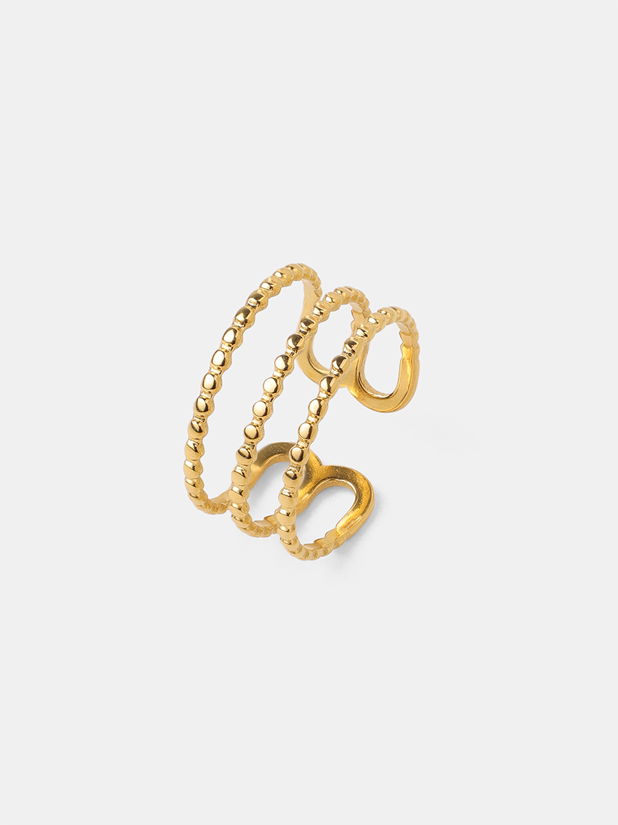 Textured Bead Ring