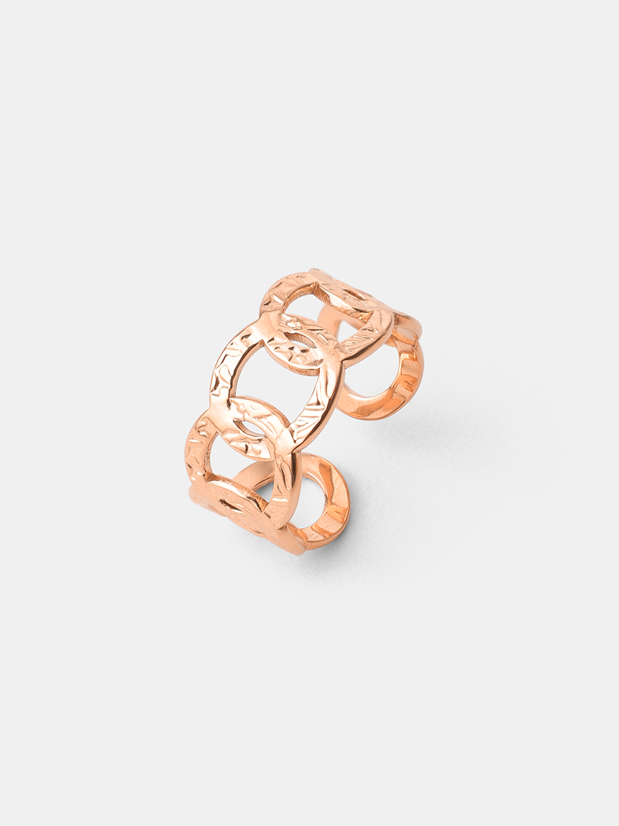 Hammered Elegance Ring