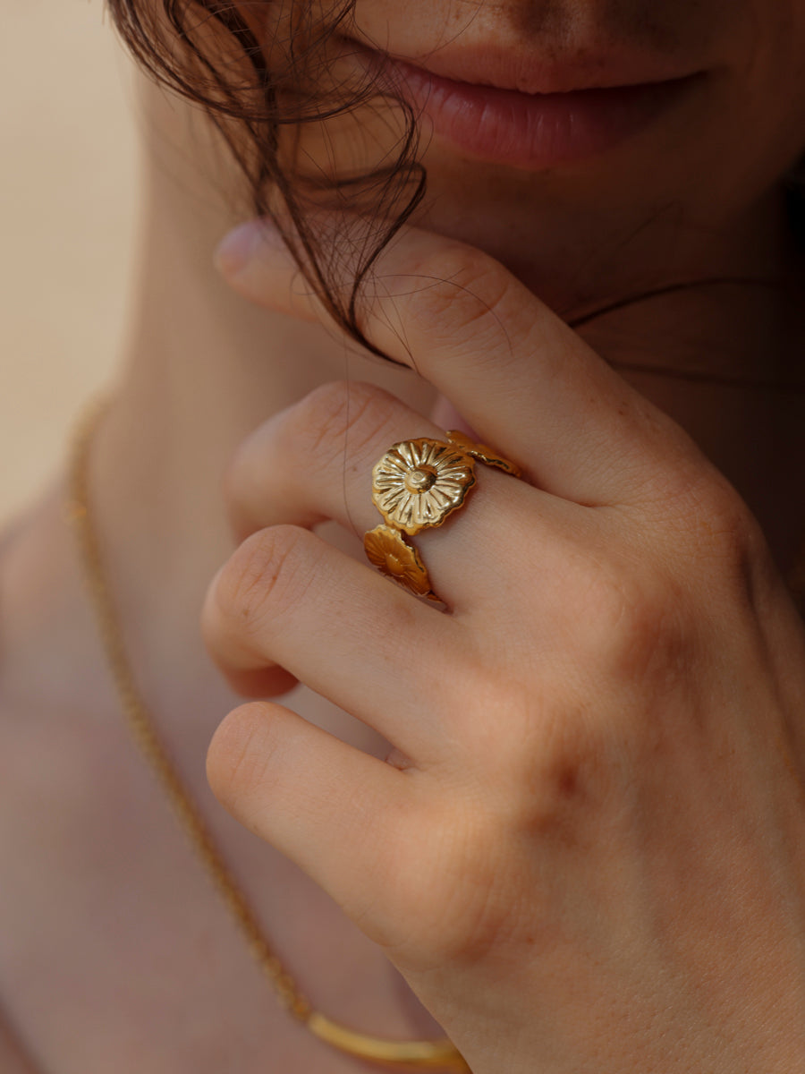 Serenity Flower Ring