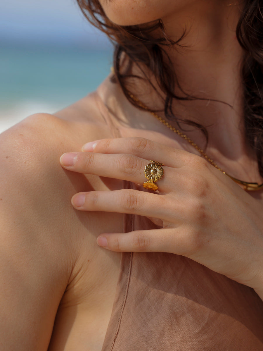 Serenity Flower Ring