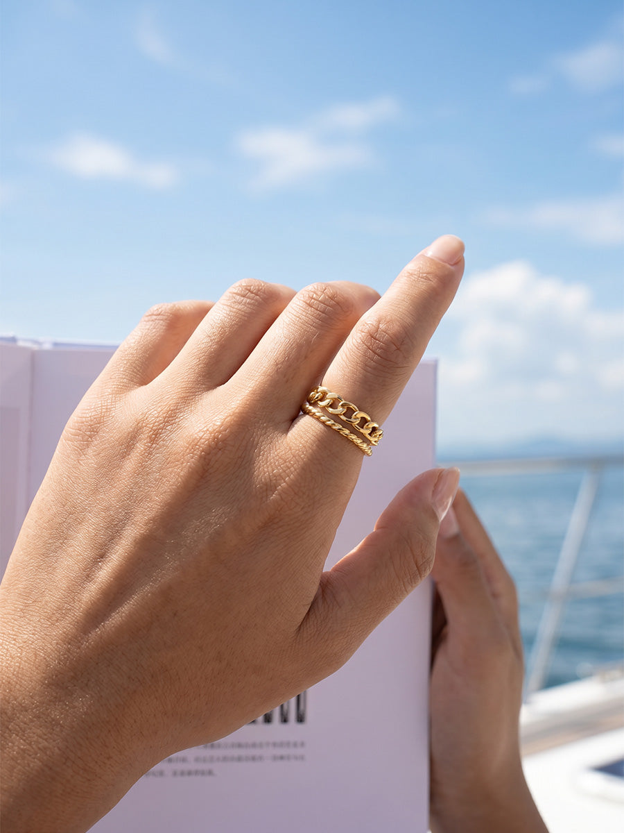 Chain Echo Ring
