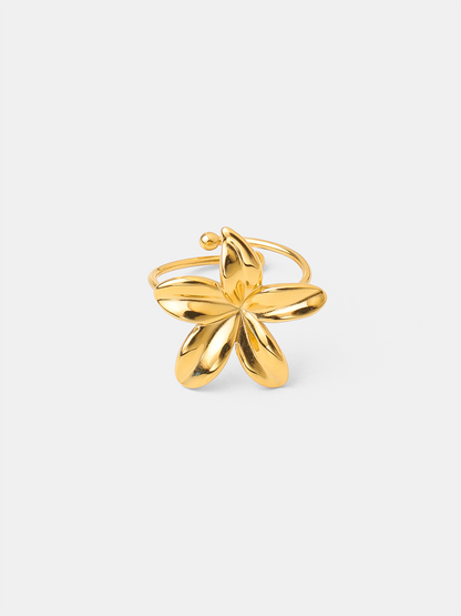 Plumeria  Ring