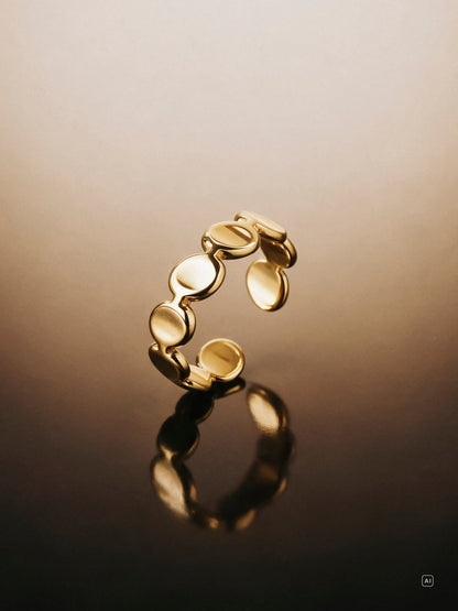 Fluid Pebble Ring
