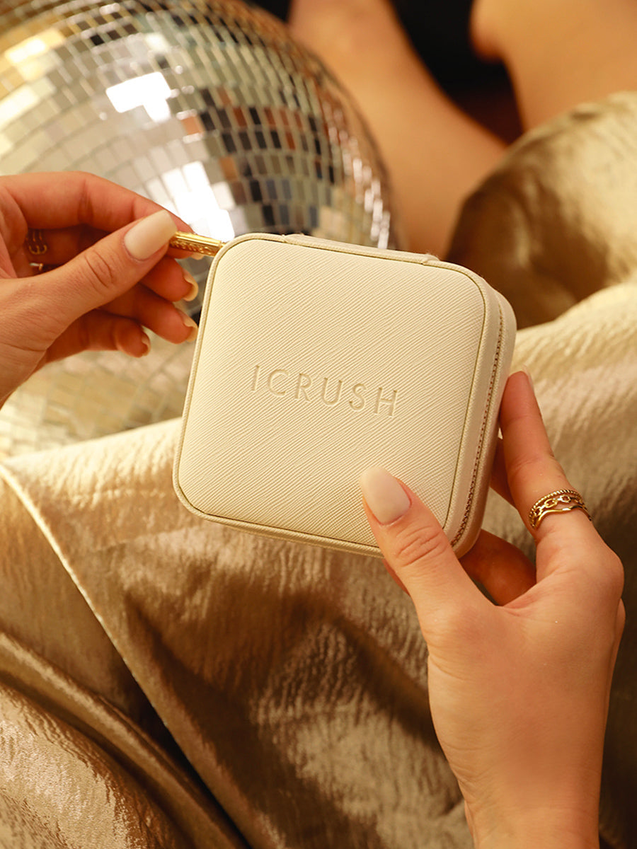ICRUSH Travel Case White