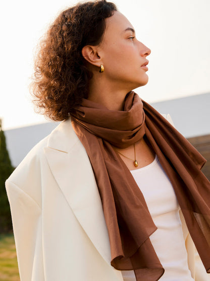 Pure Essence Brown Schal
