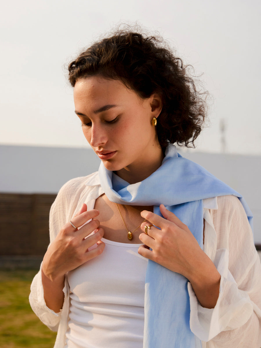Pure Essence Light Blue Schal