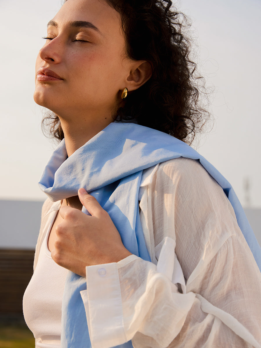 Pure Essence Light Blue Schal