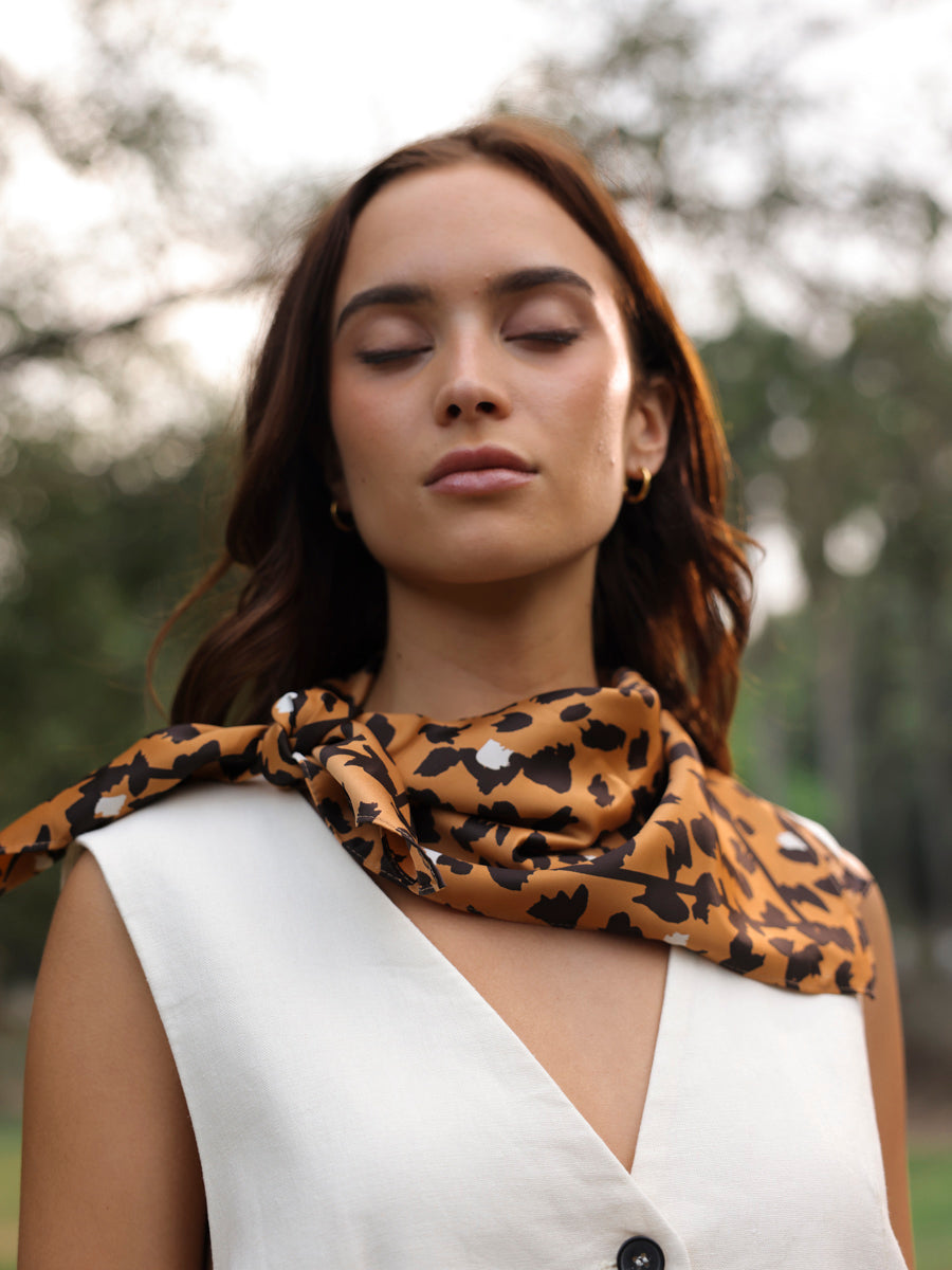 Leopard Print Tuch