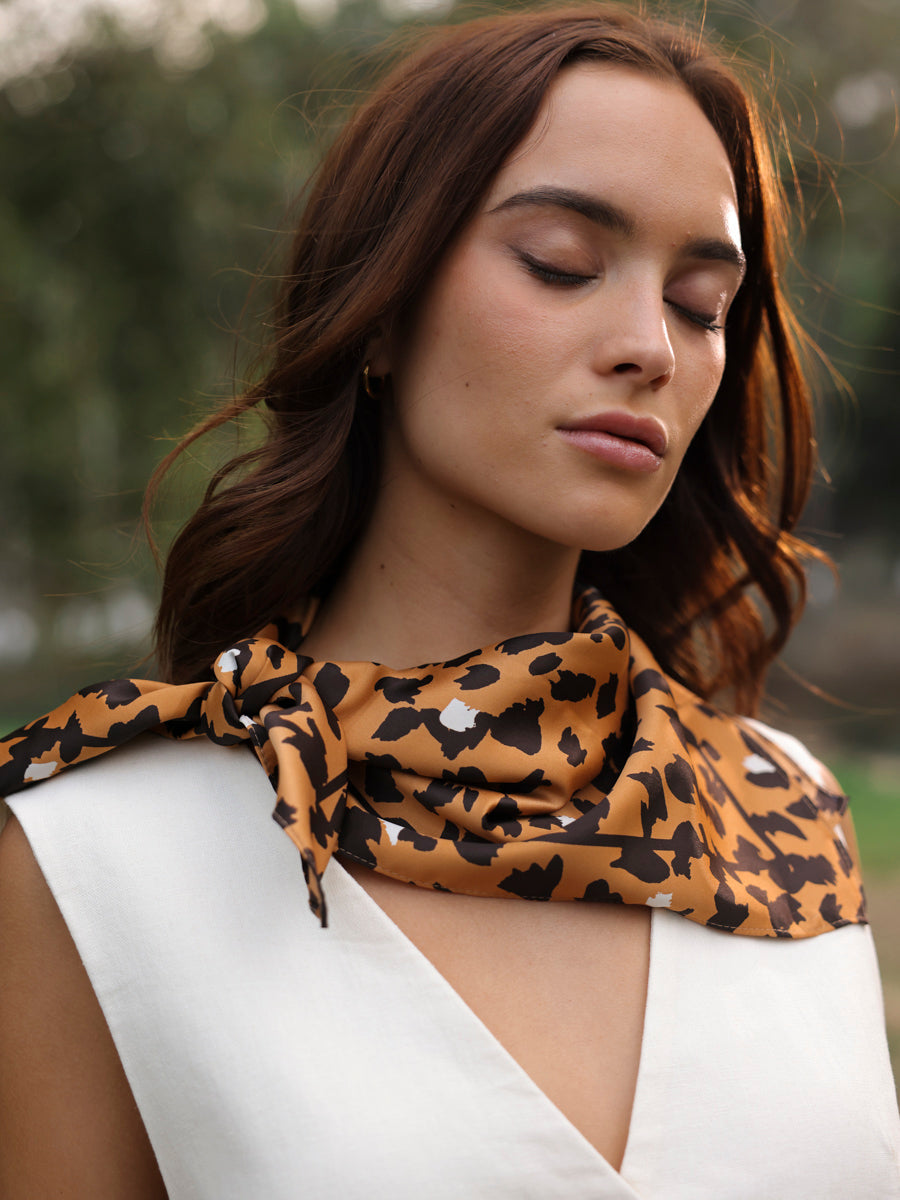 Leopard Print Tuch