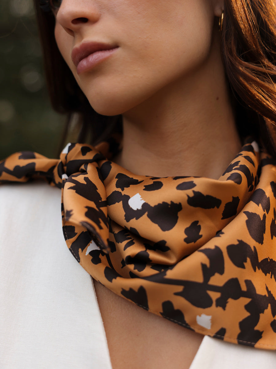 Leopard Print Tuch