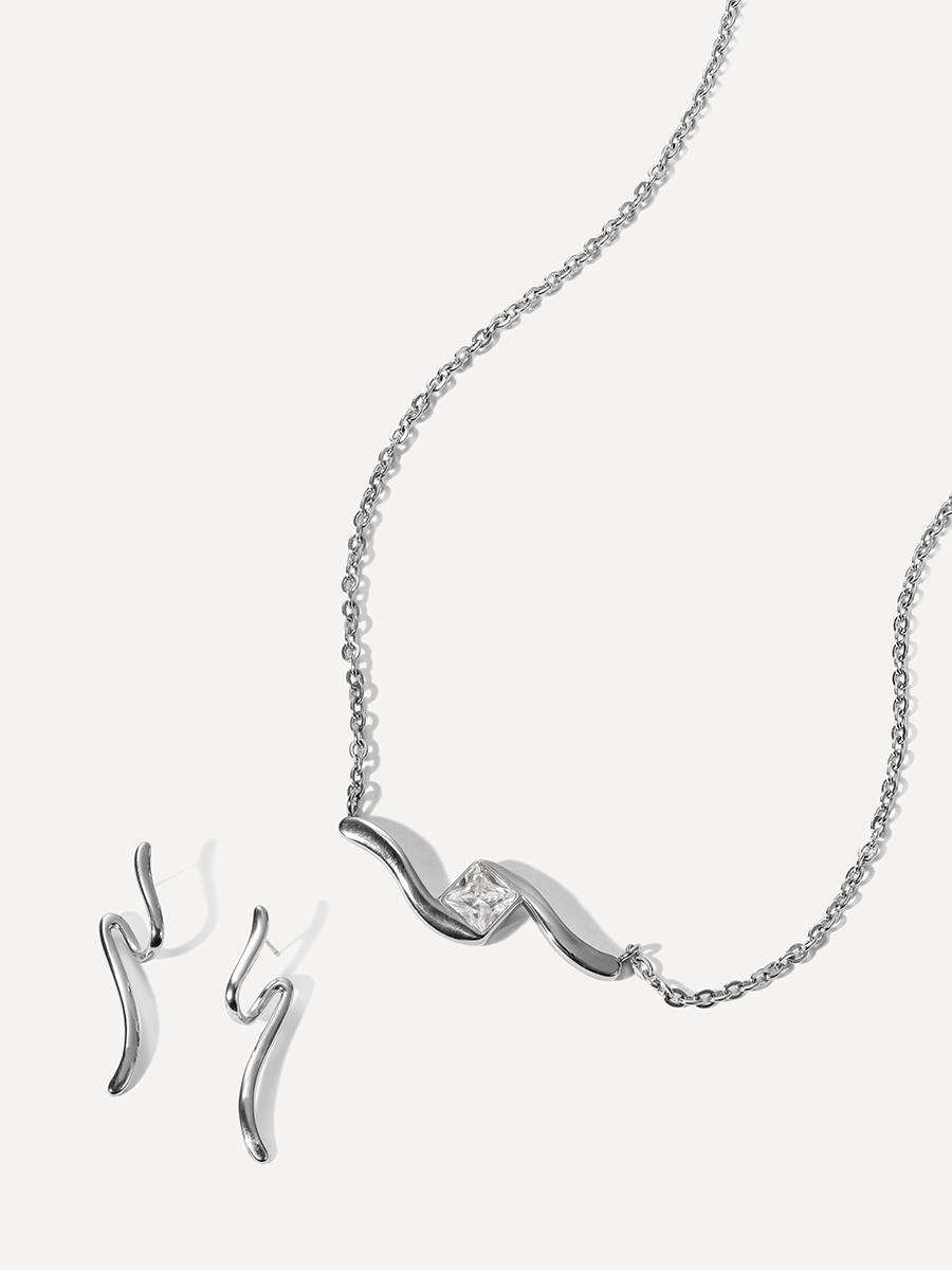 Glistening Wave Set