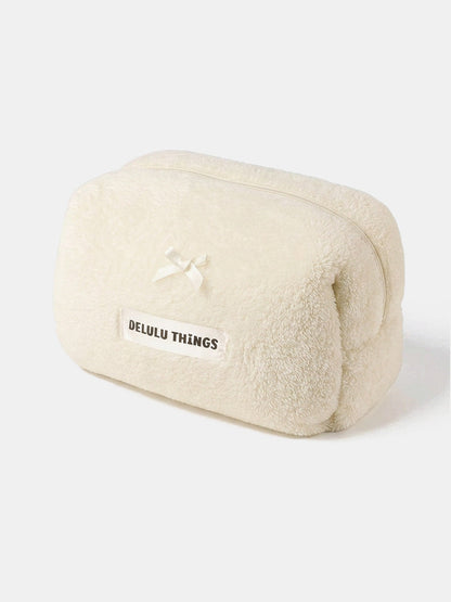 Cream Puff White Kosmetiktasche