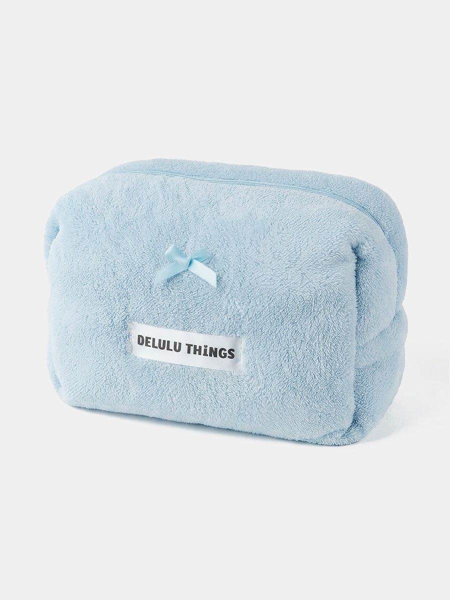 Cream Puff Blue Kosmetiktasche