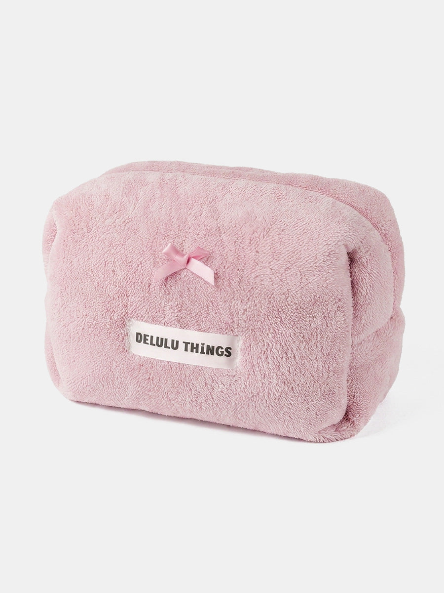 Cream Puff Pink Kosmetiktasche
