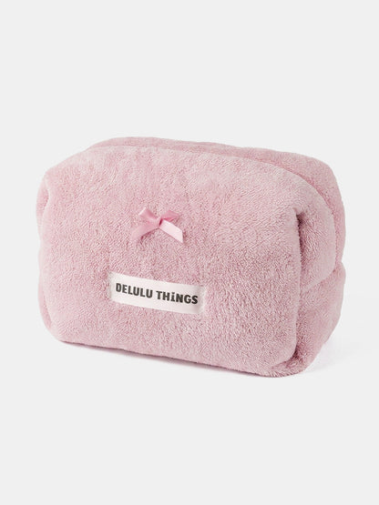 Cream Puff Pink Kosmetiktasche
