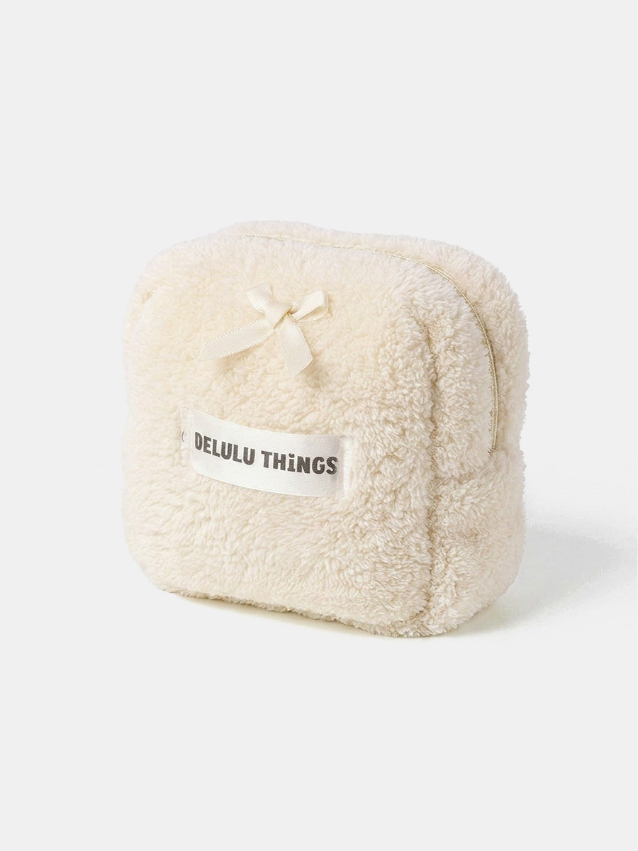 Sweet Puff White Kosmetiktasche
