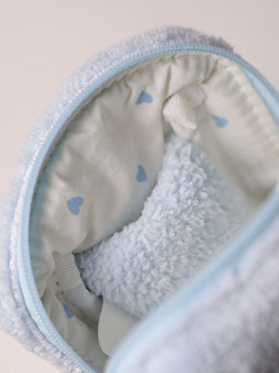 Sweet Puff Blue Kosmetiktasche