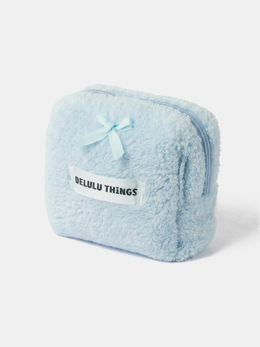 Sweet Puff Blue Kosmetiktasche