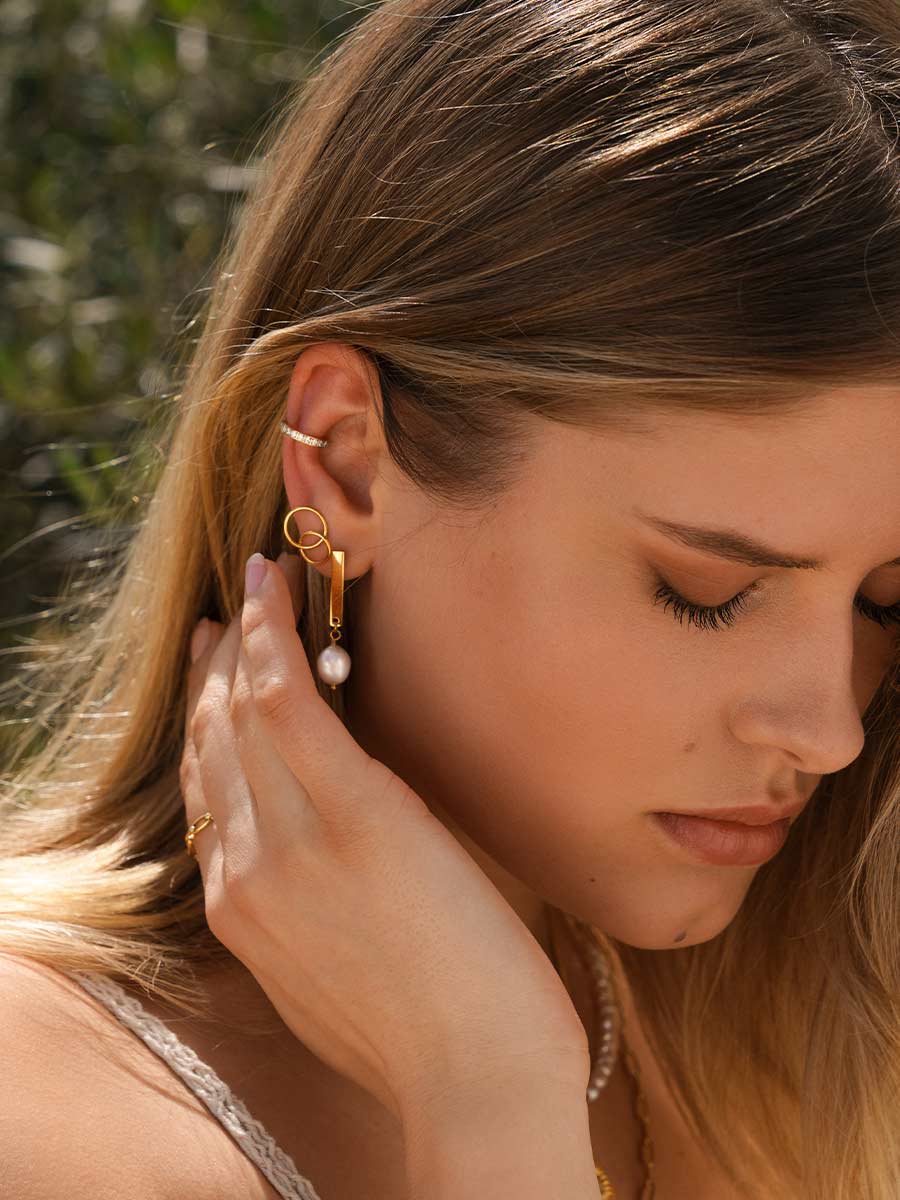 Clear Shine  Earcuff