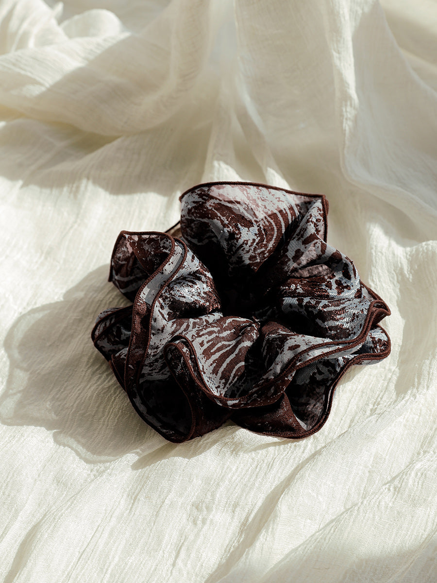 Ribbon Charm Scrunchie