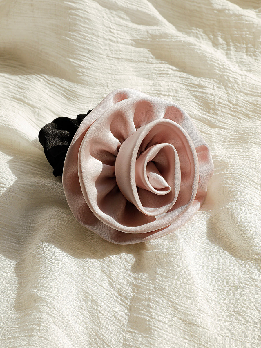Blooming Rose Scrunchie