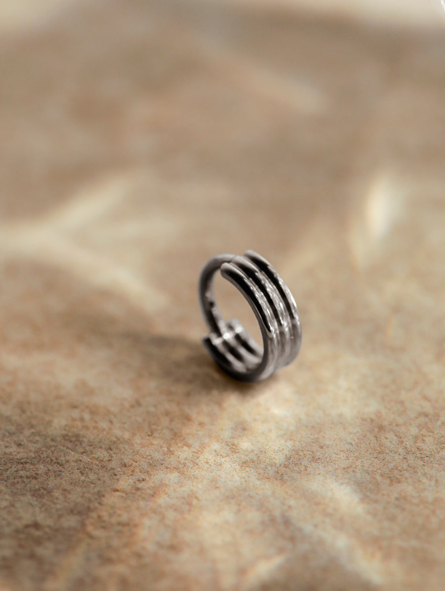 Eternity Plain Triple Hoop Titan Piercing