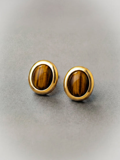 Chasing Starlight Tiger's Eye Ohrringe