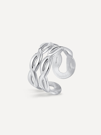 Double Twist Ring