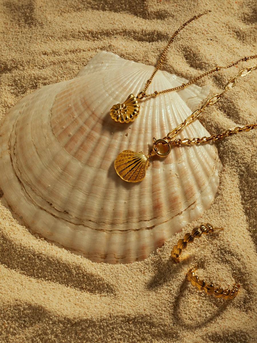 Beach Party Shells Ohrringe